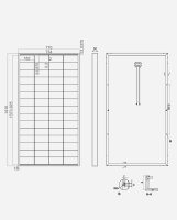 enjoy solar® Monokristallines Solarpanel – HPBC-Technologie, 230W 24V